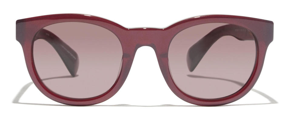 <p>Sam Sunglasses, $118, <a rel="nofollow noopener" href="https://www.jcrew.com/p/E3726?color_name=rosewood" target="_blank" data-ylk="slk:jcrew.com;elm:context_link;itc:0;sec:content-canvas" class="link "><u>jcrew.com</u></a>.</p>