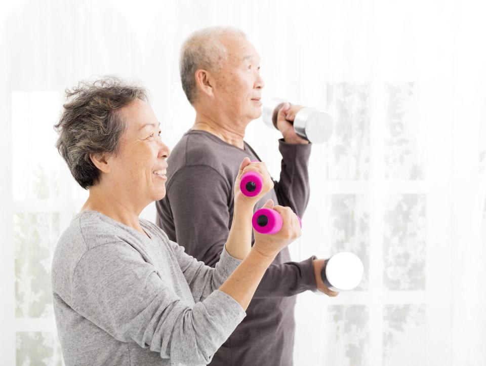 Resistance training can be vital to maintaining overall functionality and independence. (Shutterstock)