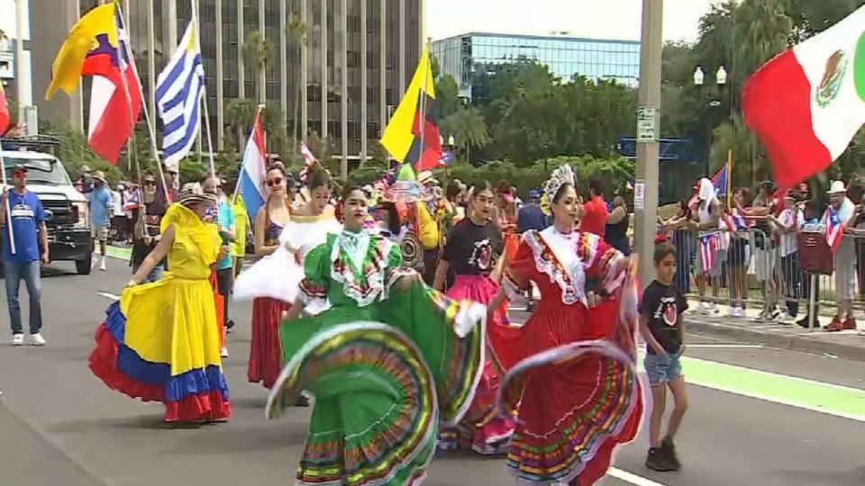 One of the biggest celebrations of Puerto Rican pride happened on Saturday in downtown Orlando.