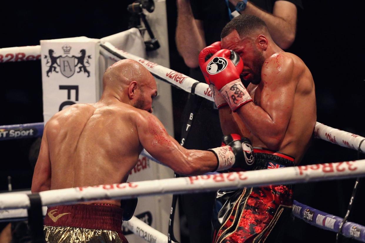 Shocked | Caleb Truax beatsJames DeGale: James Chance/Getty Images