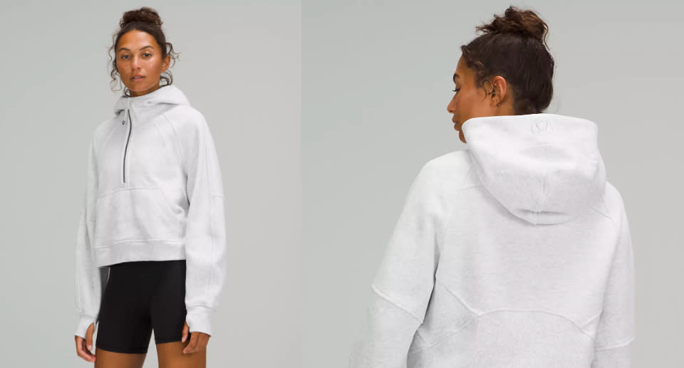 Lululemon shoppers are loving the Scuba Oversized Half-Zip Hoodie