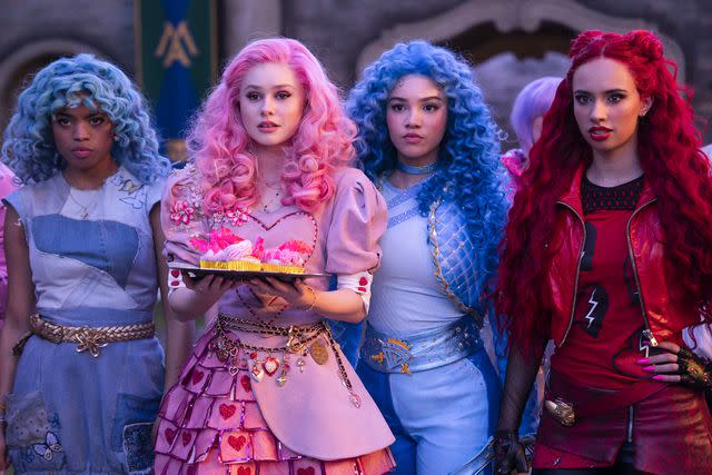 <p>Disney/Quantrell Colbert</p> Descendants: The Rise of Red cast