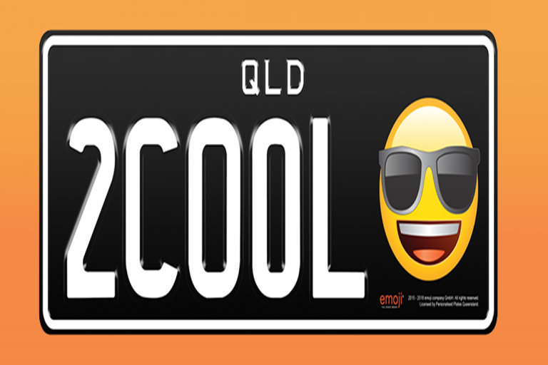 Emoji number plates launched in Queensland