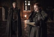 <p>Sansa Stark and Brienne of Tarth receive some surprising information<span>.</span></p>