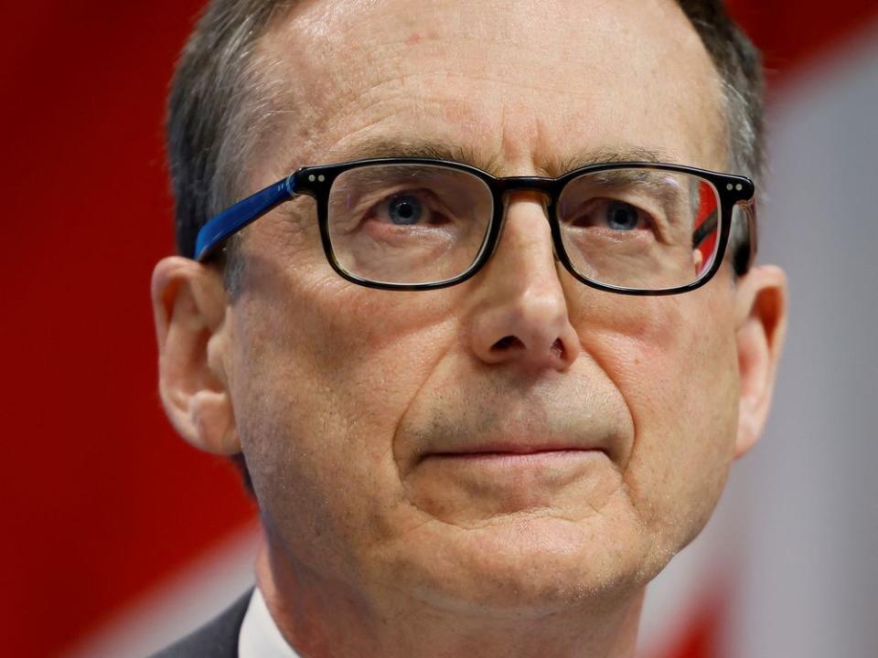 Bank of Canada Governor Tiff Macklem takes part in a news conference in Ottawa