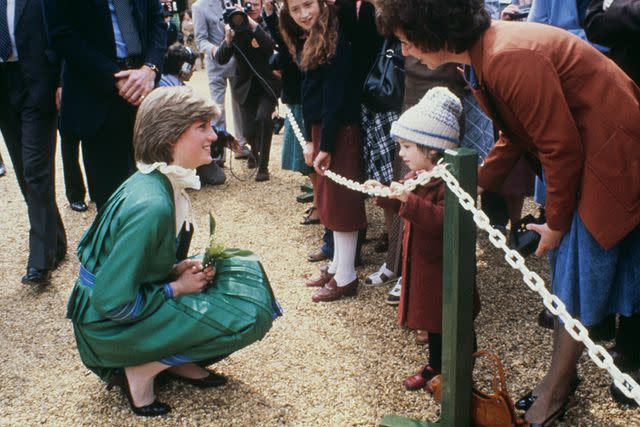 <p>Hulton Archive/Getty</p> Princess Diana in 1981