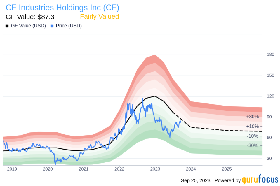 CF Industries Holdings (CF): A Comprehensive Analysis of Its Market Value