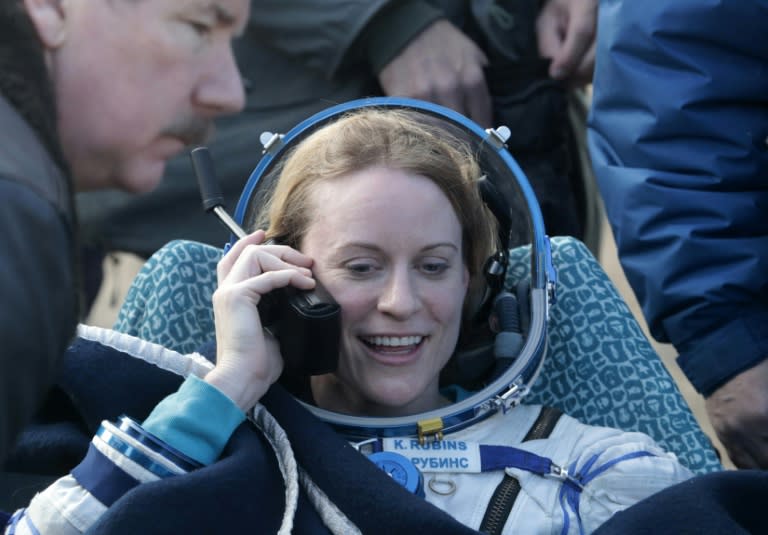 US astronaut Kathleen Rubins