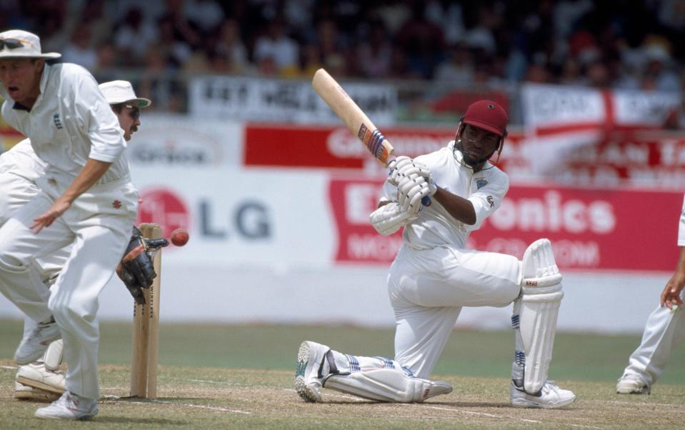 Brian Lara against England - Getty Images /David Munden 