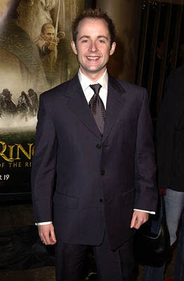 Billy Boyd at the Hollywood premiere of New Line's The Lord of The Rings: The Fellowship of The Ring