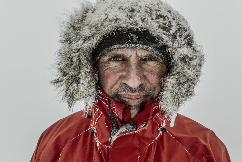 Captain Louis Rudd will journey entirely alone (Picture Shackleton)