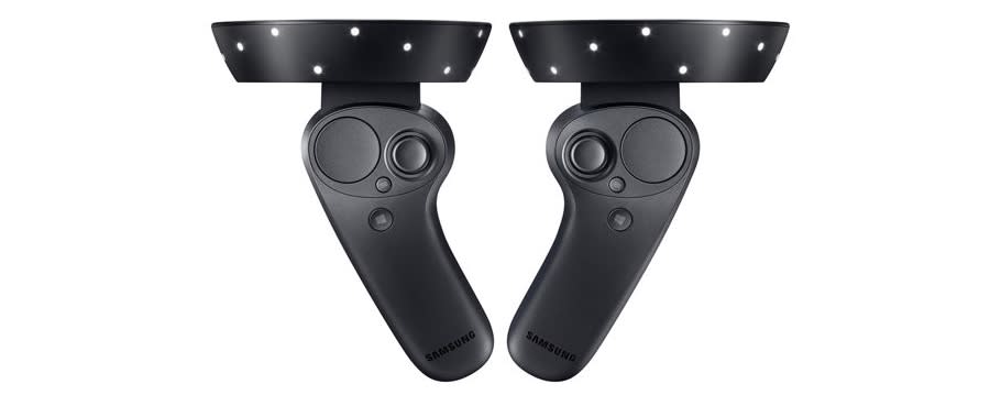 Every Windows Mixed Reality headset comes with a pair of motion controllers.