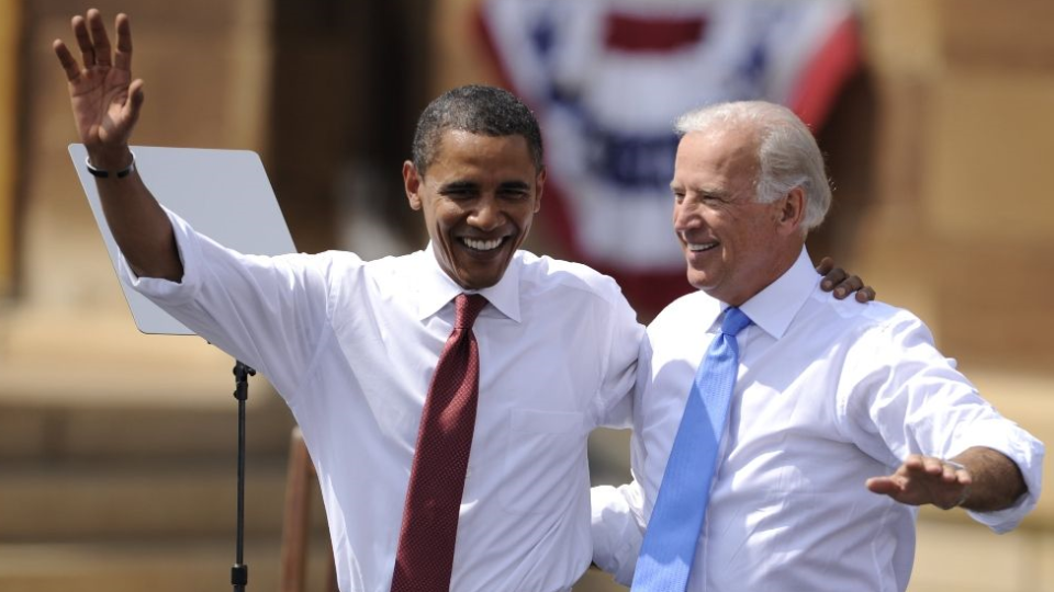 Barack Obama y Joe Biden.