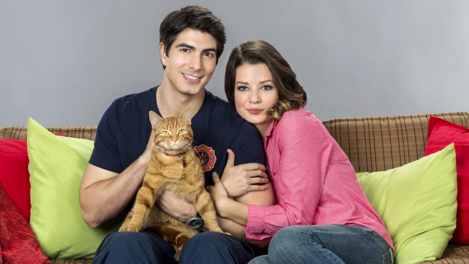 Brandon Routh, Kimberley Sustad, The Nine Lives of Christmas, 2014