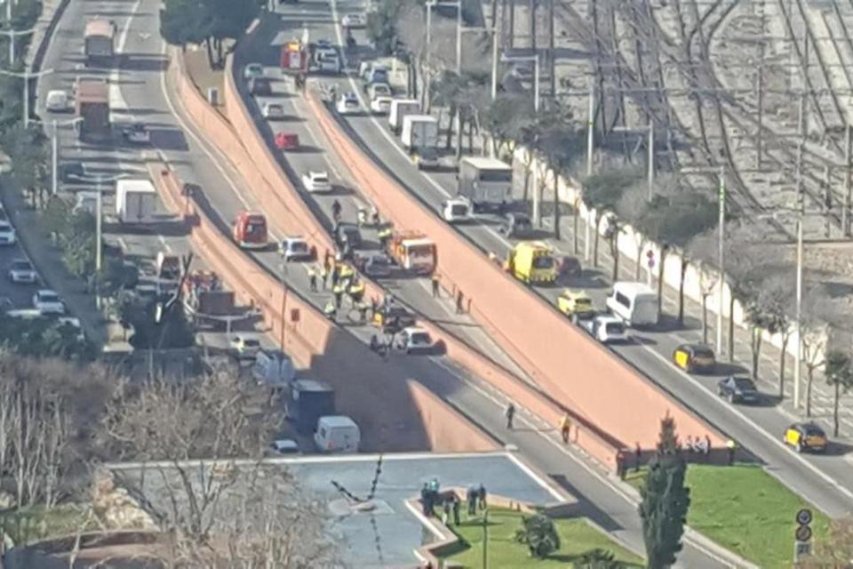 The chase took place on the Ronda Litoral (Antonio Lirio)