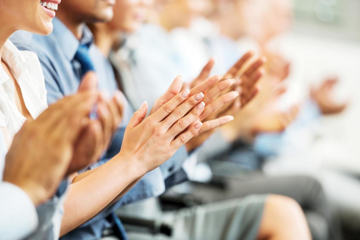 Students will be encouraged to refrain from clapping: Getty Images