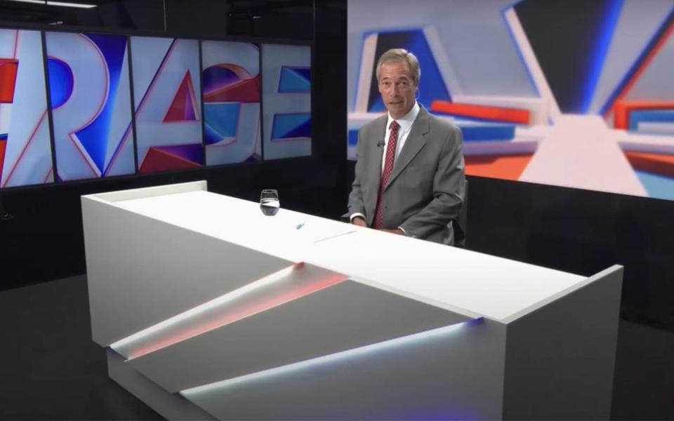 Nigel Farage on GB News