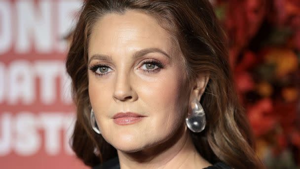 PHOTO: In this Sept. 29, 2022, file photo, Drew Barrymore attends the Clooney Foundation For Justice Inaugural Albie Awards in New York. (Dimitrios Kambouris/Getty Images for Albie Awards, FILE)