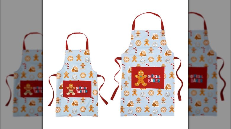 Adult and Child Apron Set