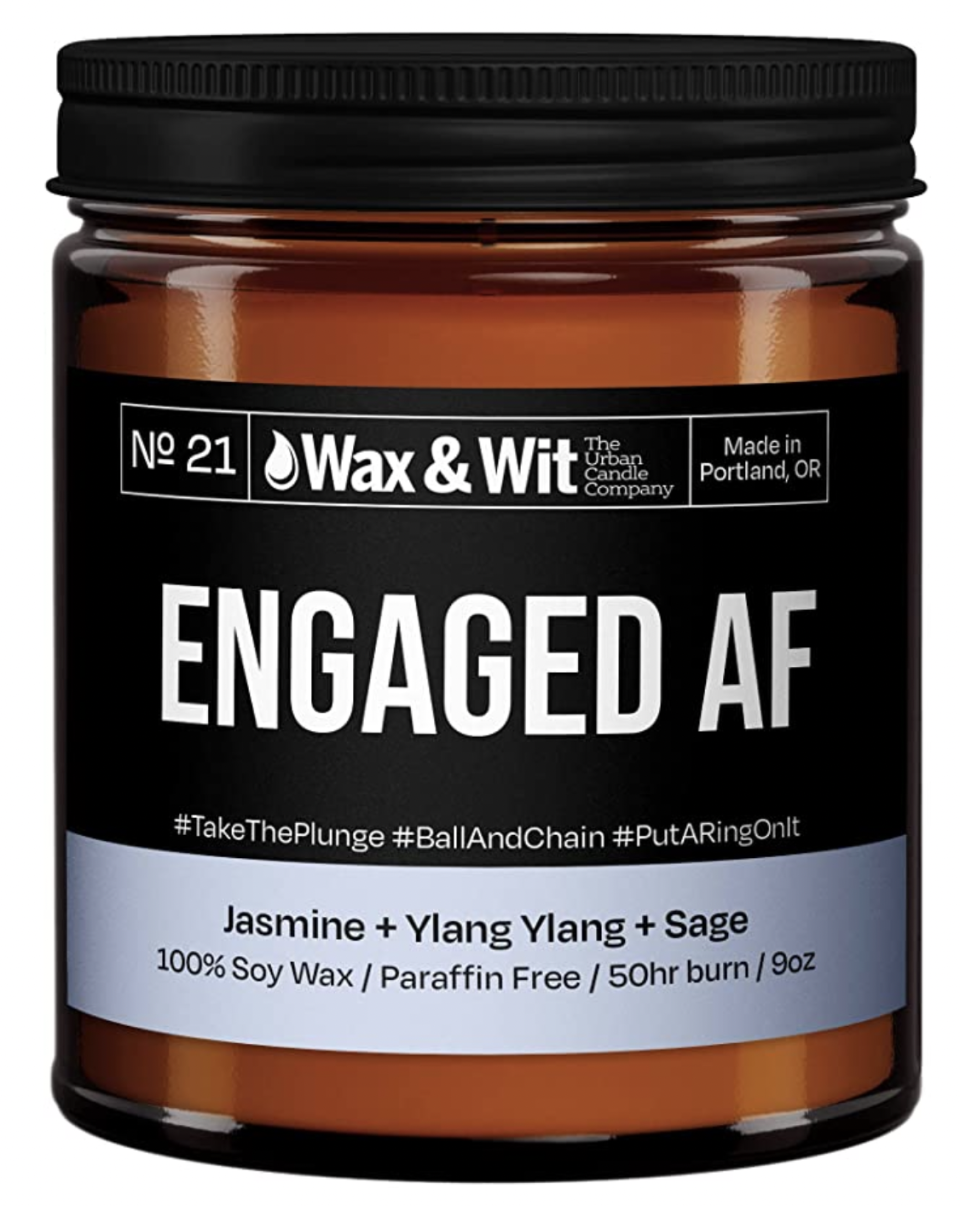 21) Engaged AF Candle