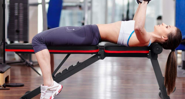 This  workout bench has thousands of 5-star reviews, and it's on sale  for $135