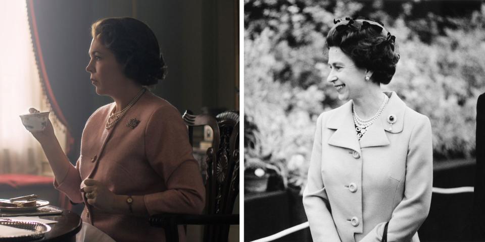 Olivia Colman as Queen Elizabeth II