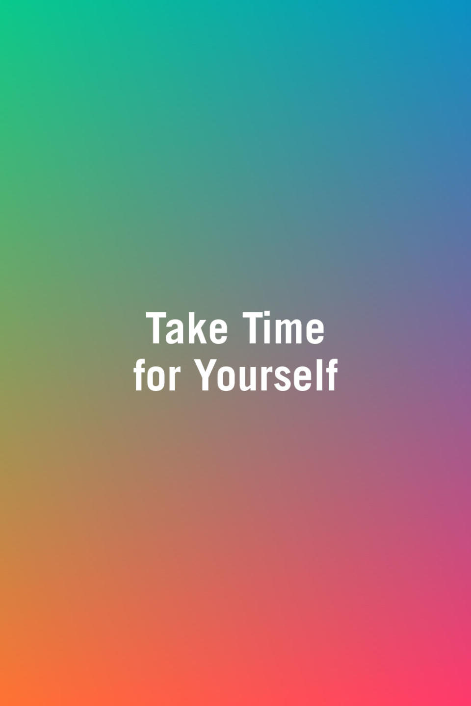 <p>A lot is made about a woman's need for "me time," but guys can benefit just as much from self-care. When you take a little time to practice a hobby, see a show, read a book, or play a sport, it makes you happier — which, in turn, will make <em>her</em> happier.</p>