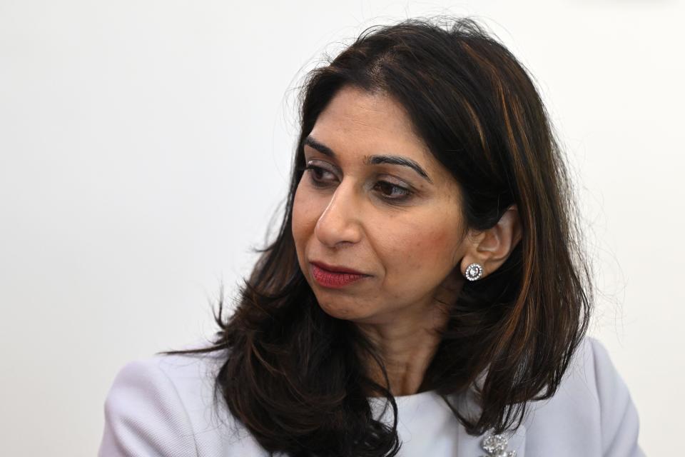 Home Secretary Suella Braverman wrote an opinion piece for The Times (Justin Tallis/PA) (PA Wire)