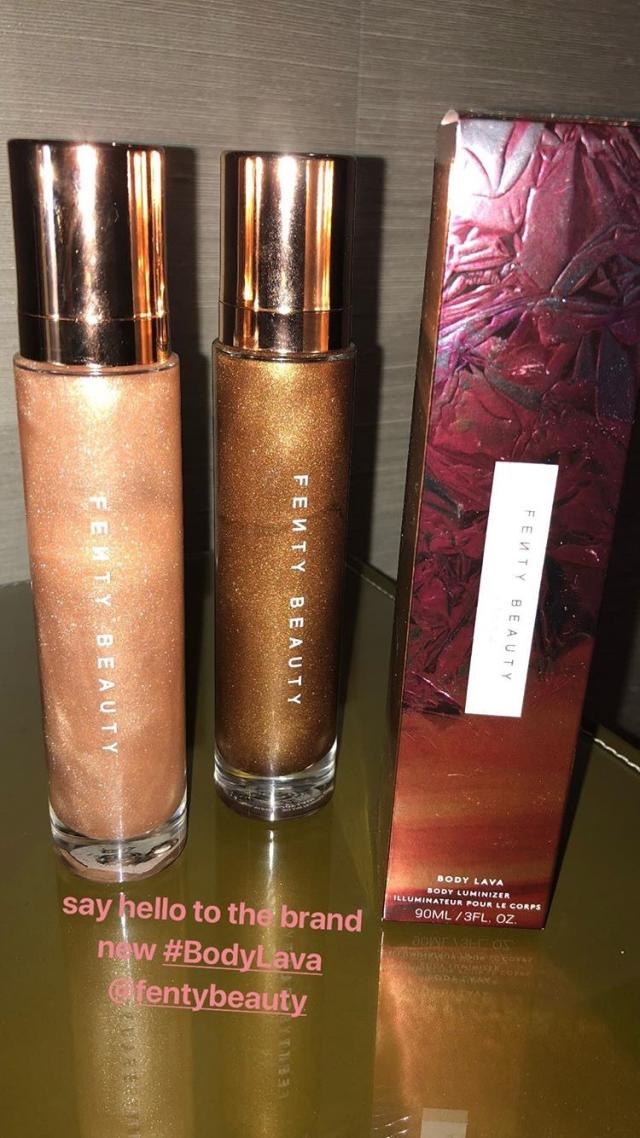 Rihanna Finally Reveals Fenty Beauty Products on Instagram