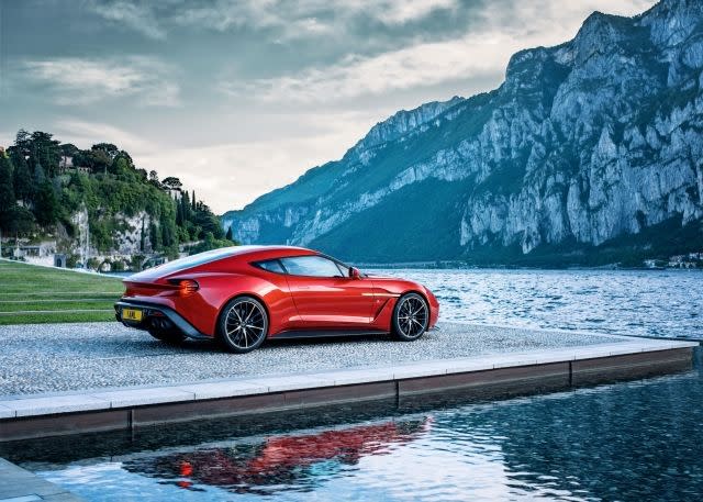 The Aston Martin Vanquish Zagato