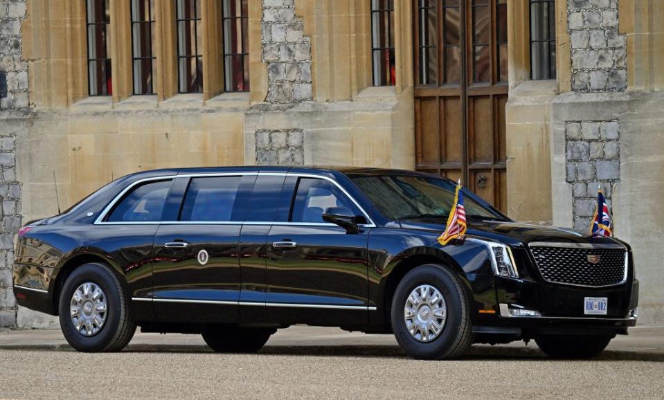 The Beast presidential car in 2021