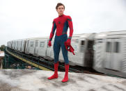 <p>It has been a bumpy few years for your friendly neighborhood Spider-Man, but <i>Homecoming</i> provides the wall-crawler with a grand re-launch into the wider Marvel Cinematic Universe. As Spidey, Tom Holland more than lives up to the promise of <i>Civil War</i>, and the high school setting recalls classic ’80s teen movies, as well as vintage issues of Stan Lee and Steve Ditko’s early Spider-Man run. —<i>E.A.</i> (Photo: Columbia)<br><br></p>