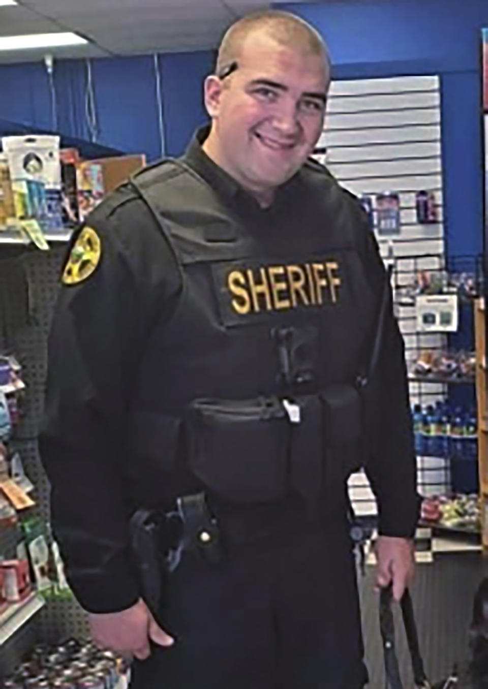 This image provided by the Watauga County Sheriff's Office shows officer K-9 Deputy Logan Fox who was killed while responding to a welfare check Wednesday, April 28, 2021, in Boone N.C. Two deputies were killed and three other people including a suspected gunman were found dead after a lengthy standoff in North Carolina, a sheriff's office said Thursday. (Watauga County Sheriff's Office via AP)