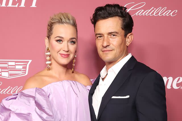 <p>Emma McIntyre/Getty</p> Katy Perry and Orlando Bloom