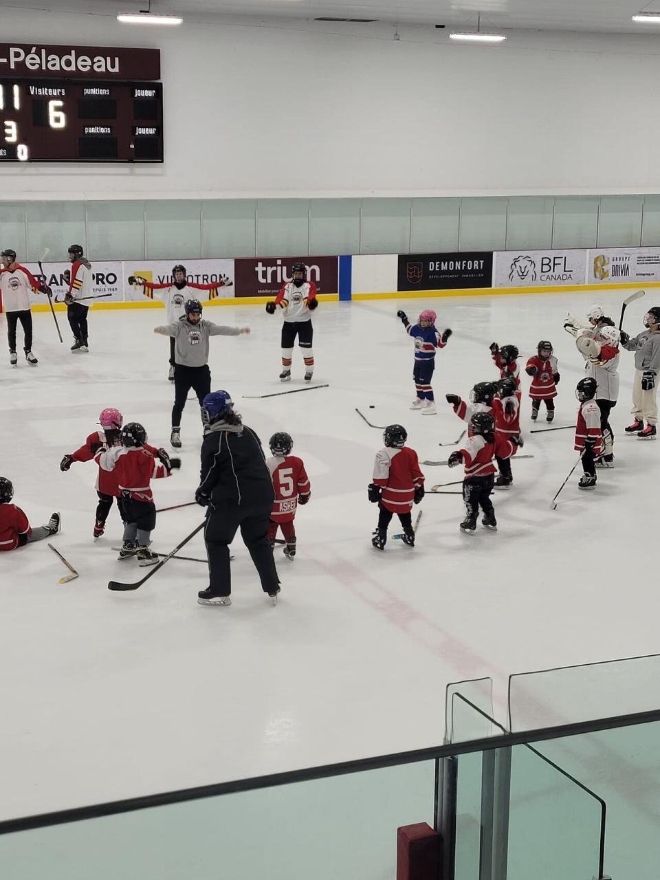 Most hockey associations in the Montreal area don't offer programs that are as inclusive as Avalanche Kidz Hockey.