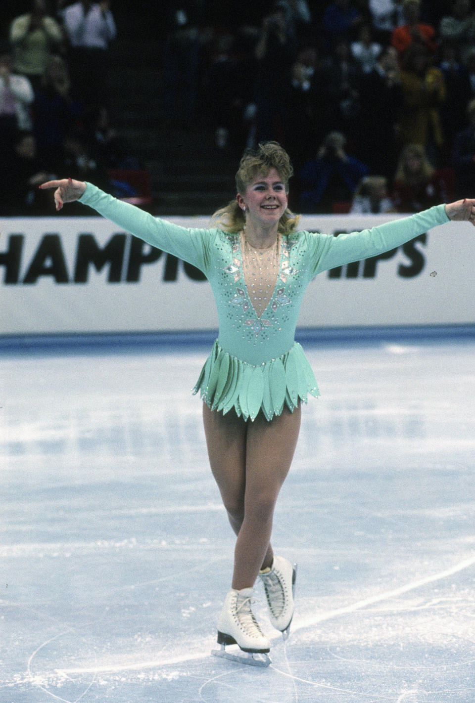 Closeup of Tonya Harding