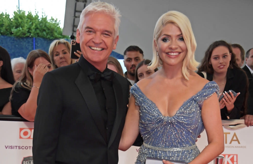 Holly Willoughby and her This Morning co-host Phillip Schofield credit:Bang Showbiz