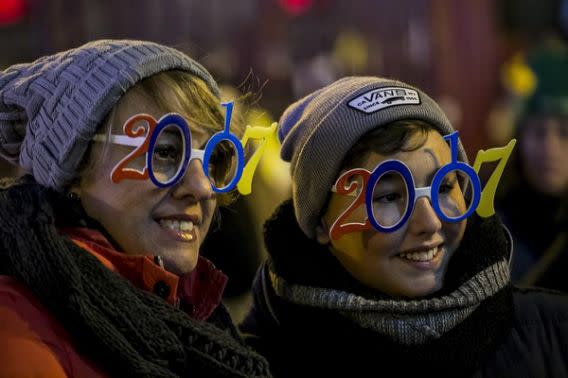 Así celebró el mundo la llegada de 2017