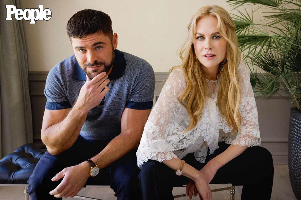 <p>Jenny Gage + Tom Betterton</p> Zac Efron and Nicole Kidman