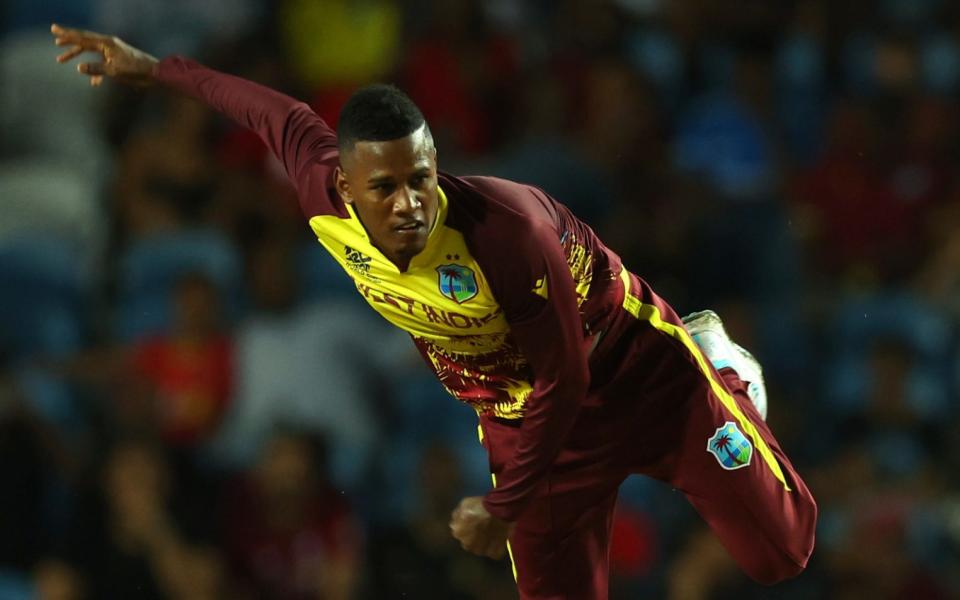 Akeal Hosein – England braced for West Indies' fearsome threat – Akeal Hosein, the spinner who swings