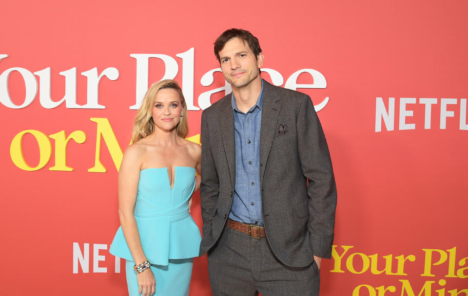 Reese Witherspoon and Ashton Kutcher at Netflix's 