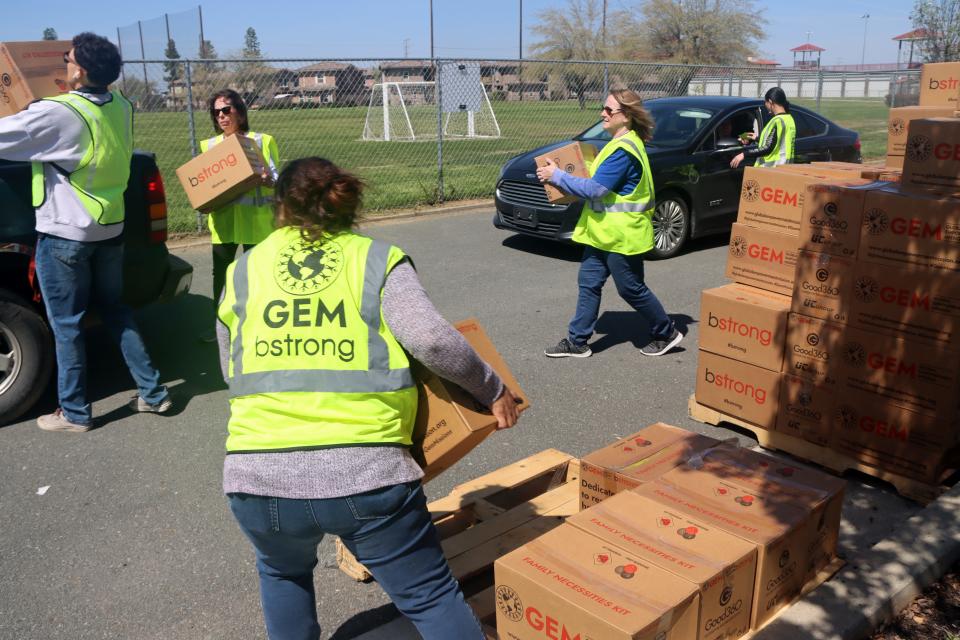 Rotary District 5230 and Global Empowerment Mission partnered together, donating and distributing over 4,000 emergency relief boxes for victims of the recent floods.