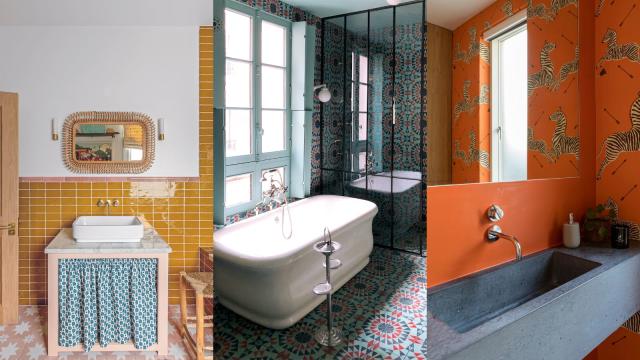 6 black bathrooms that are unapologetically fresh and fabulous