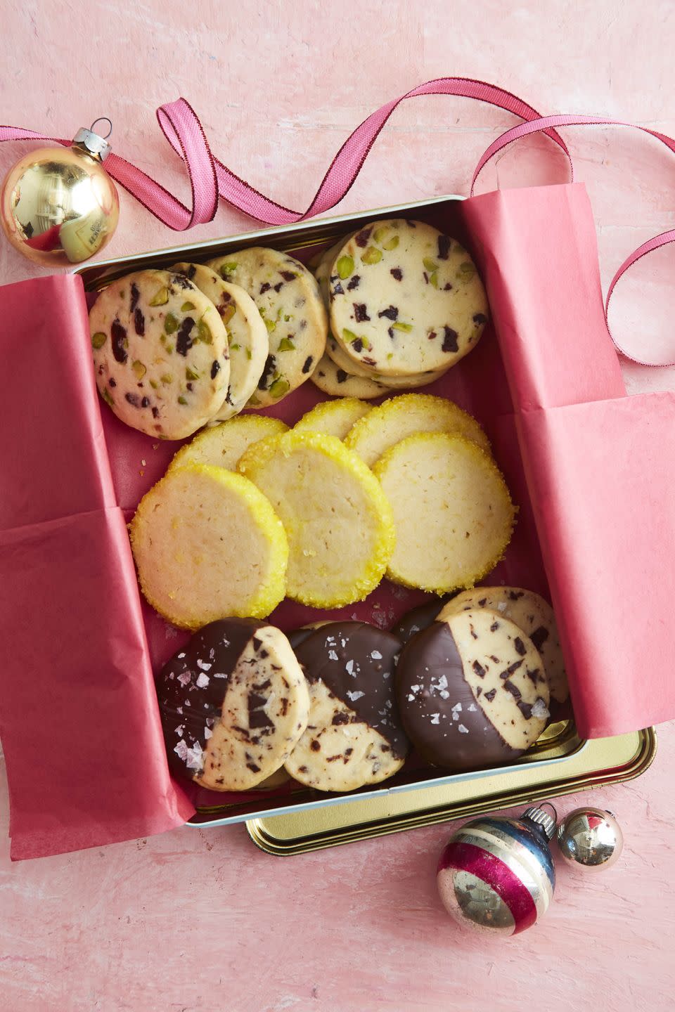 Slice-and-Bake Shortbread Cookies