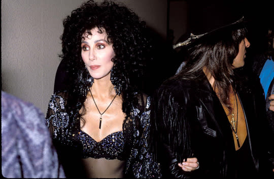 Cher at the MTV Video Music Awards in 1989