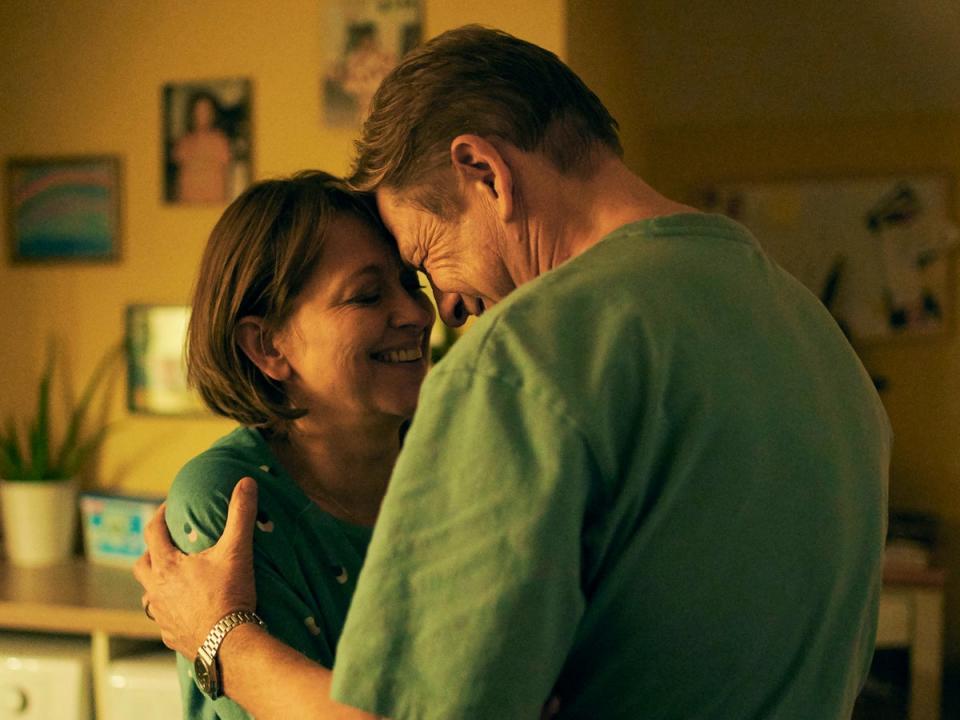 Nicola Walker and Sean Bean in ‘Marriage' (BBC)