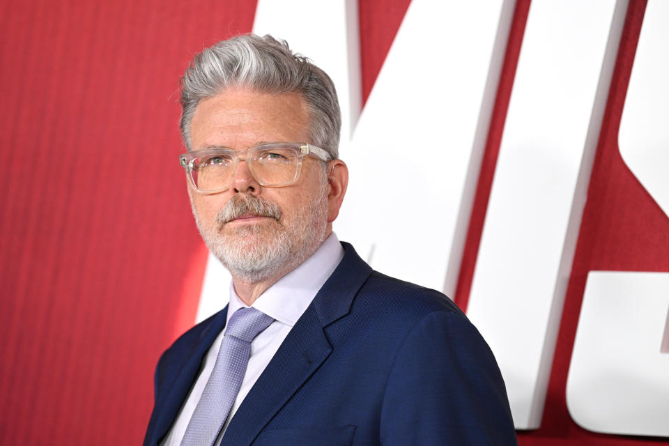 Christopher McQuarrie attends the US premiere of Mission: Impossible - Dead Reckoning