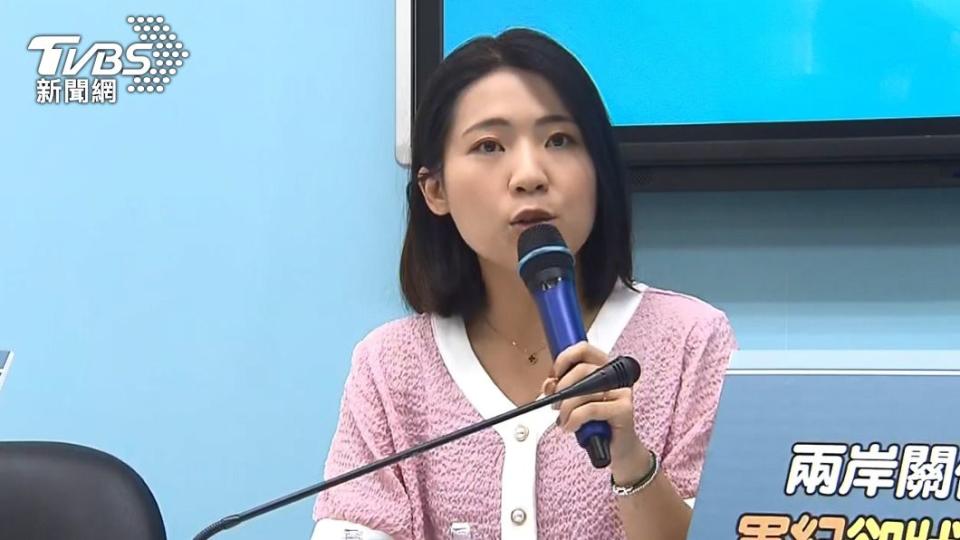 國民黨立委徐巧芯。（圖／TVBS）