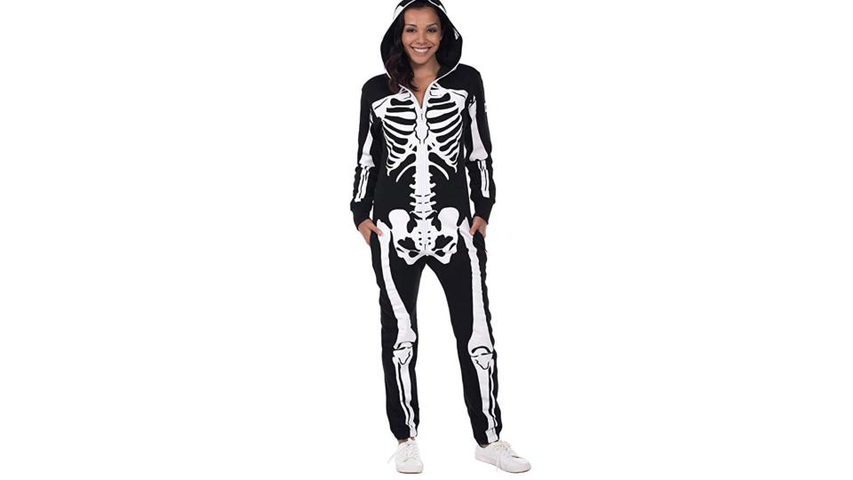 This jumpsuit is a little spooky without being too scary.