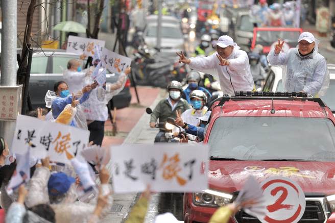 侯友宜今晚選前之夜主角是「新北市民 」。（侯友宜選舉辦公室提供）